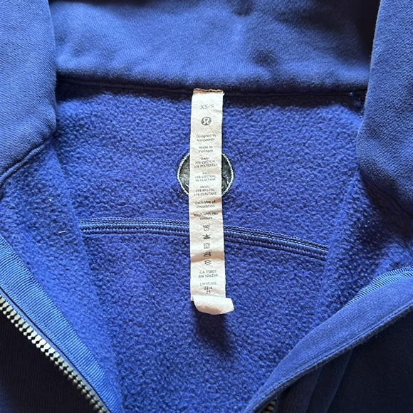 Lululemon Scuba Oversized Funnel Neck 1/2 Zip Sweatshirt - Picture 2 of 3